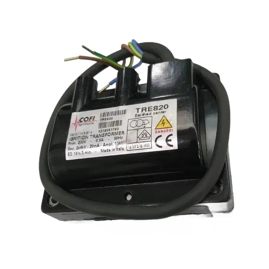 Cofi Ignition Transformer TRE820 &mdash; Ignition Transformers by Cofi, Type TRE820