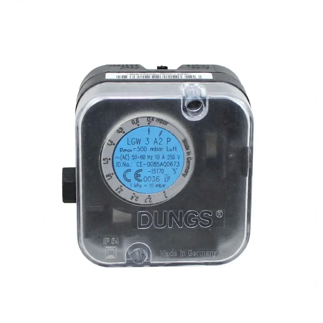 Dungs LGW 3 A2 P Air Pressure Switch &mdash; Pressure Switches by Dungs, Type LGW 3 A2 P