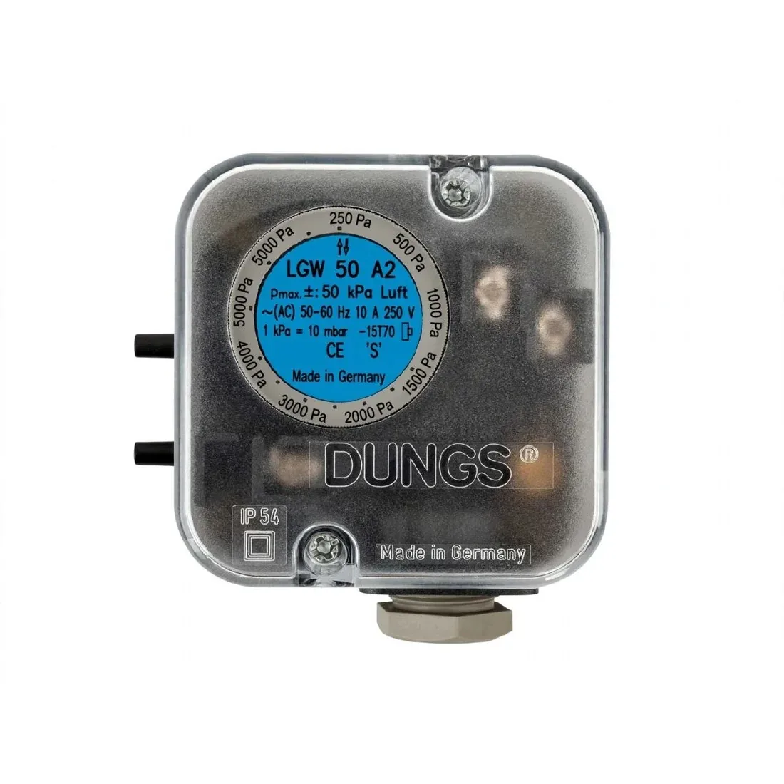 Dungs LGW 50 A2 (Pa-scale) Air Pressure Switch &mdash; Pressure Switches by Dungs, Type LGW 50 A2 (Pa-scale)