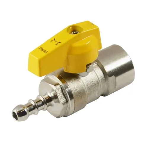 Gas Nozzle Valve 1/2" (15 mm) — Manual Ball Valves by R.K. Instruments & Controls