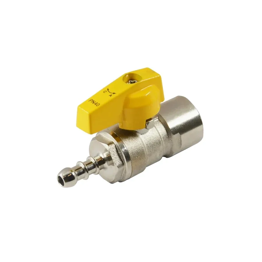 Gas Nozzle Valve 1/2" (15 mm) — Manual Ball Valves by R.K. Instruments & Controls — zoomed view