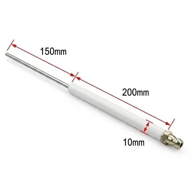 Ignition Electrode 10mm Insulator — 150mm x 200mm, Standard Stock