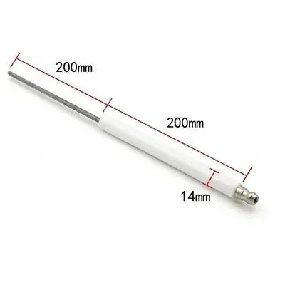 Ignition Electrode 14mm Insulator — 200mm x 200mm, Standard Stock