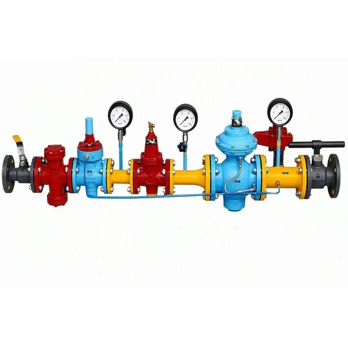Vanaz Two-Stage Pressure Reducing System &mdash; Gas Train Systems by Vanaz, LPG/PNG/N2/CO2