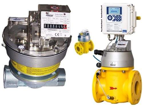 Elgas Gas Flow Meter Radial Turbine